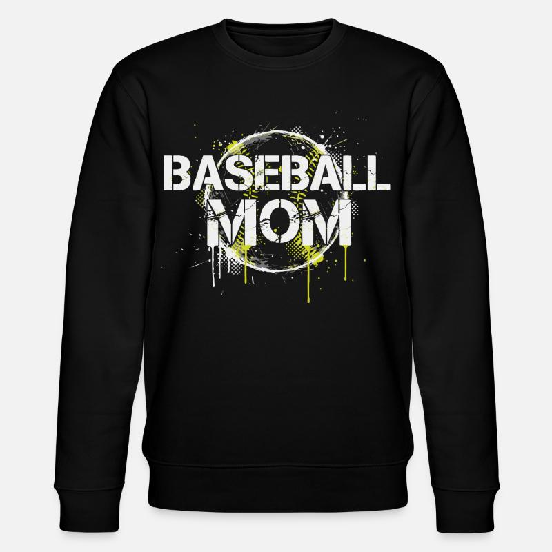 Maman de baseball - Sweat bio CHANGER Stanley/Stella Unisexe - noir