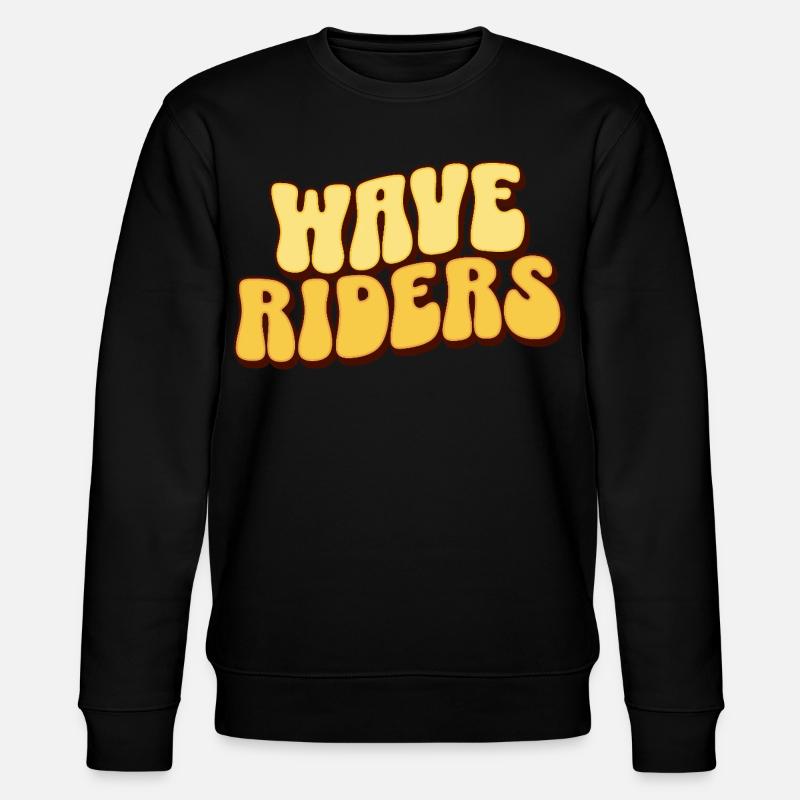 Surf Surfen Surfer - Sweat bio CHANGER Stanley/Stella Unisexe - noir