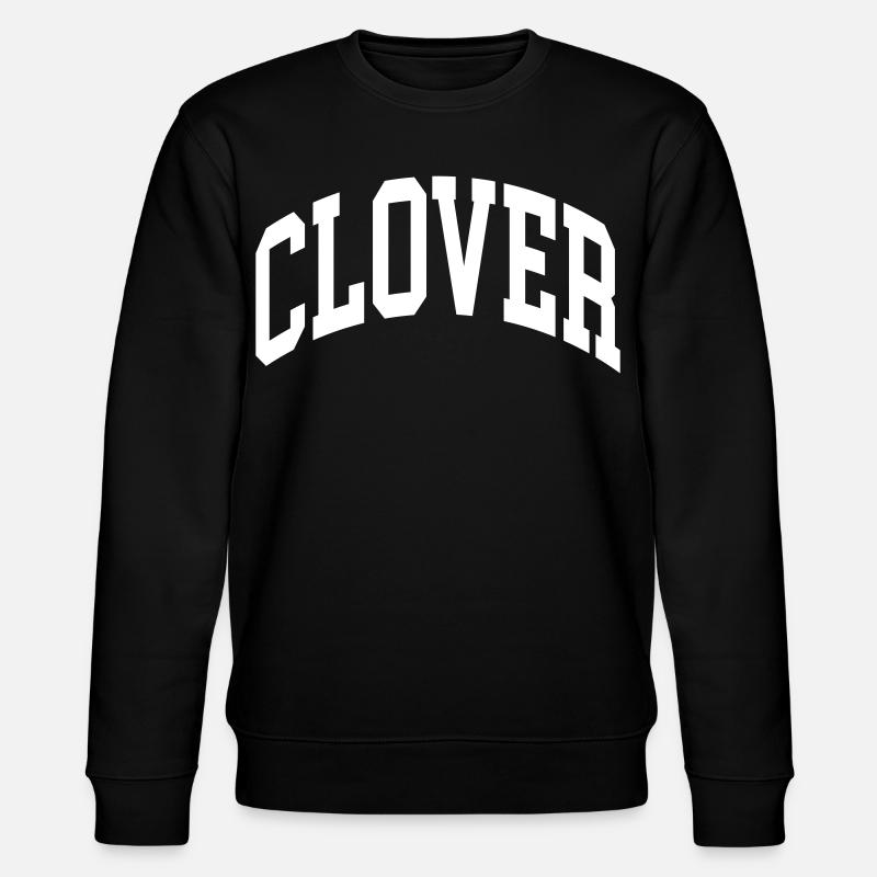 Clover - Stanley/Stella Unisex Bio-Sweatshirt CHANGER  - Schwarz