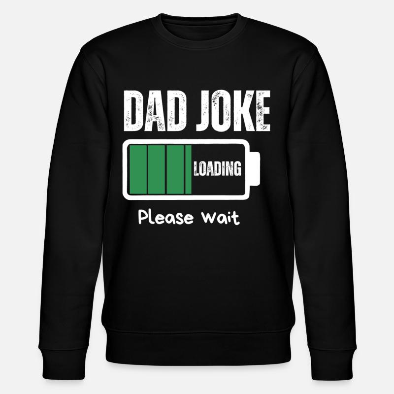 BLAGUE DE PAPA - Sweat bio CHANGER Stanley/Stella Unisexe - noir