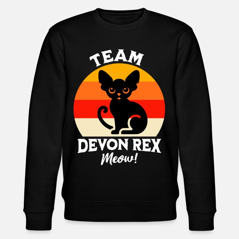 Équipe Devon Rex - Sweat bio CHANGER Stanley/Stella Unisexe - noir
