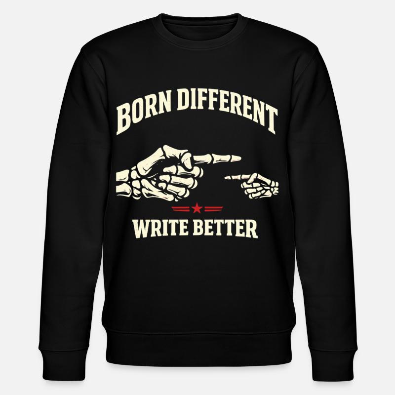 Born Different - Stanley/Stella CHANGER Unisex Organic Sweatshirt - black