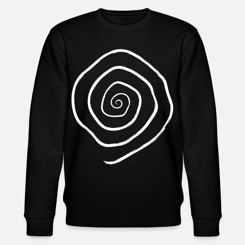 spirale - Stanley/Stella Unisex Bio-Sweatshirt CHANGER  - Schwarz