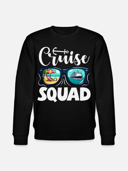 Cruise Squad Sonnenbrille Urlaub Trip - Stanley/Stella Unisex Bio-Sweatshirt CHANGER - Schwarz