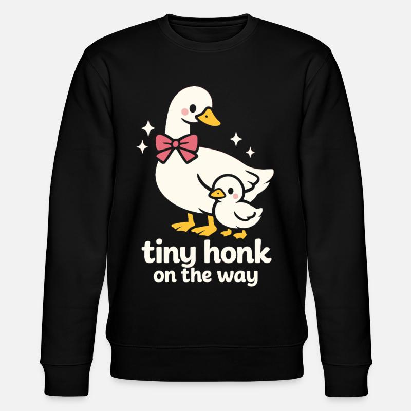 Tiny Honk - Stanley/Stella CHANGER Unisex Organic Sweatshirt - black