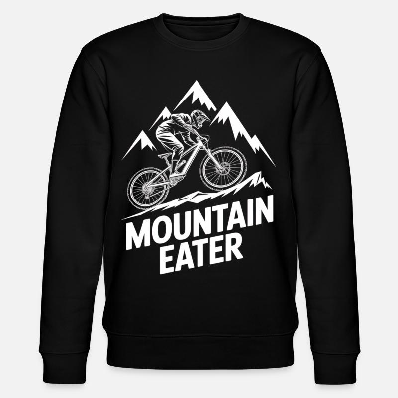 VTT, Descente, Action du cyclisme - Sweat bio CHANGER Stanley/Stella Unisexe - noir