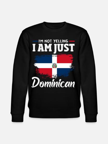 Dominican Republic Flag Dom Rep Pride - Stanley/Stella CHANGER Unisex Organic Sweatshirt - black