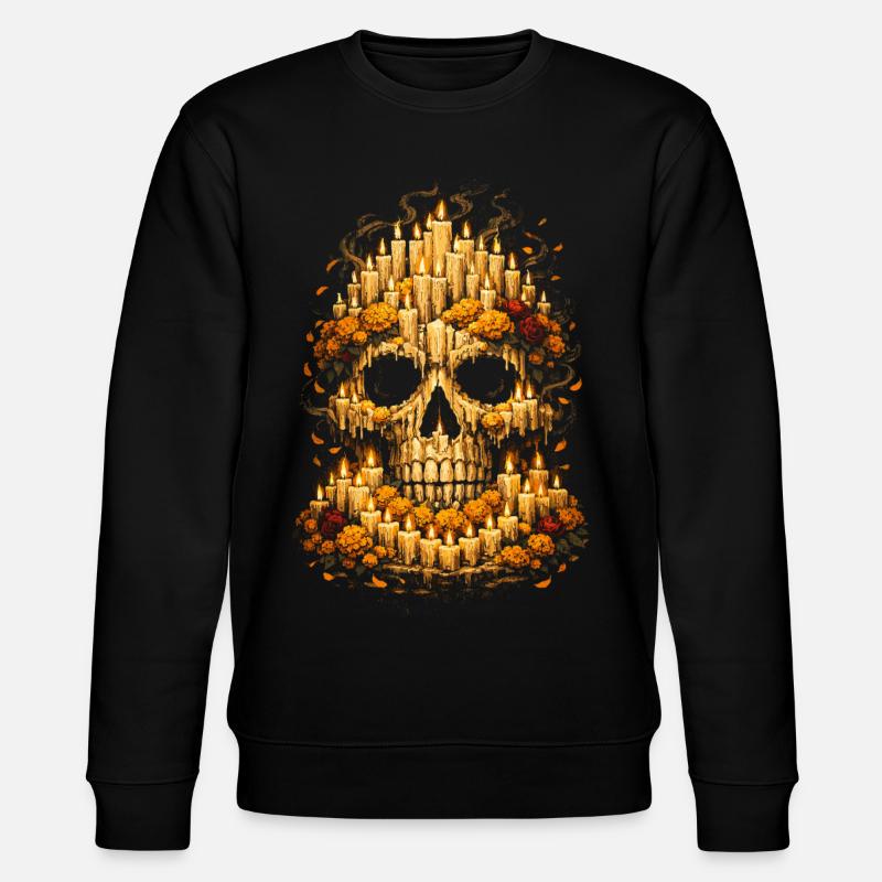 Dia De Los Muertos - Stanley/Stella Unisex Bio-Sweatshirt CHANGER  - Schwarz
