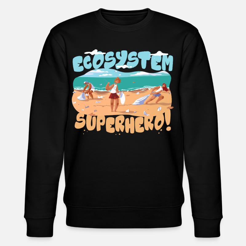Ecologist Ecology - Stanley/Stella CHANGER Unisex Organic Sweatshirt - black