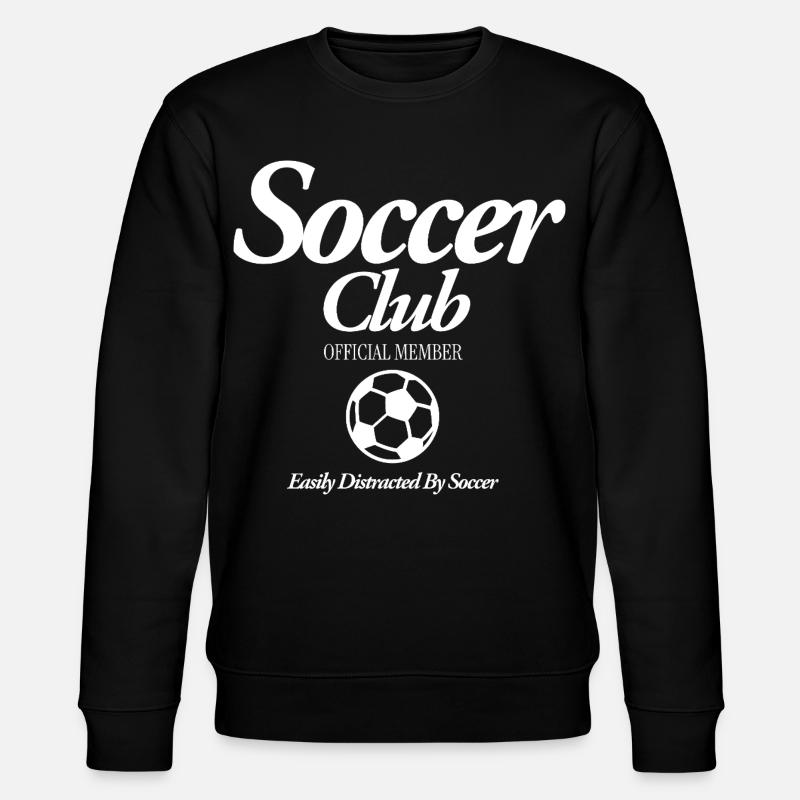 Soccer Club - Sweat bio CHANGER Stanley/Stella Unisexe - noir