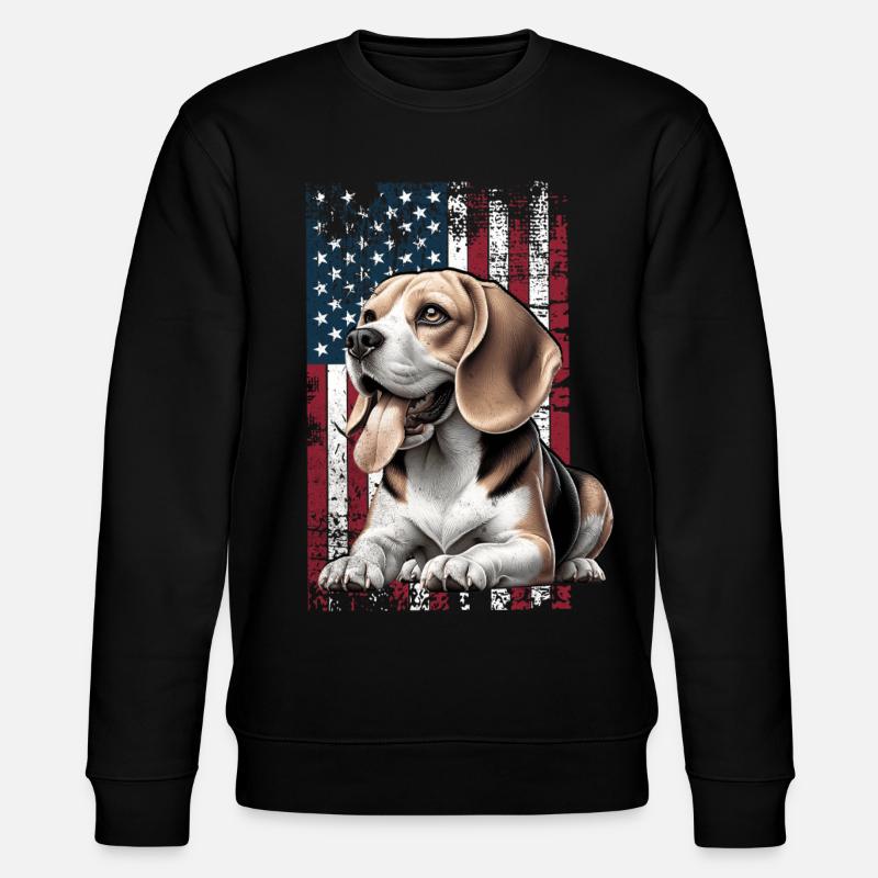 Beagle US Beagle - Sweat bio CHANGER Stanley/Stella Unisexe - noir