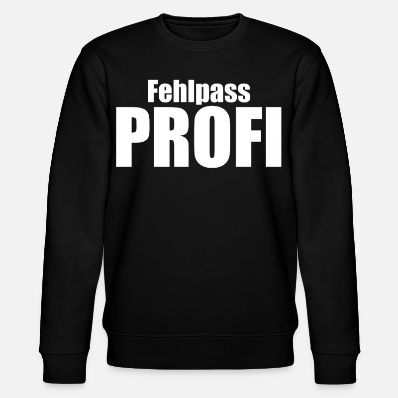 Fehlpass PROFI - Stanley/Stella Unisex Bio-Sweatshirt CHANGER - Schwarz