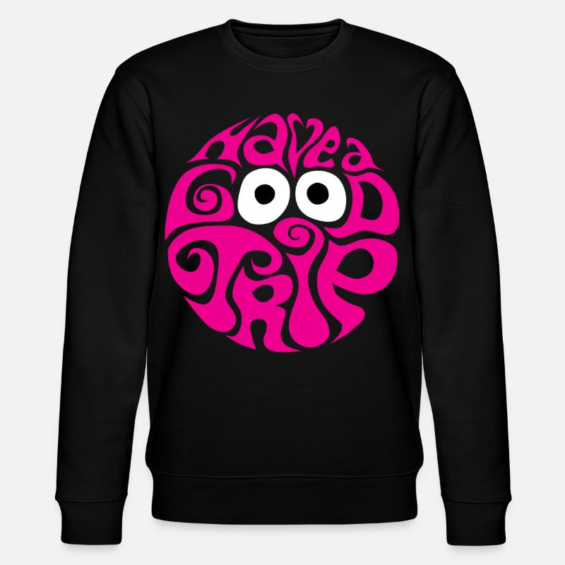 Bon voyage, expérience de vacances rose - Sweat bio CHANGER Stanley/Stella Unisexe - noir