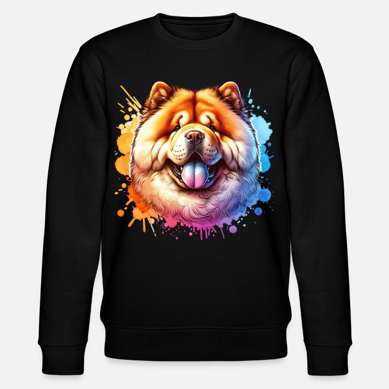 Chowchow Motif - Sweat bio CHANGER Stanley/Stella Unisexe - noir