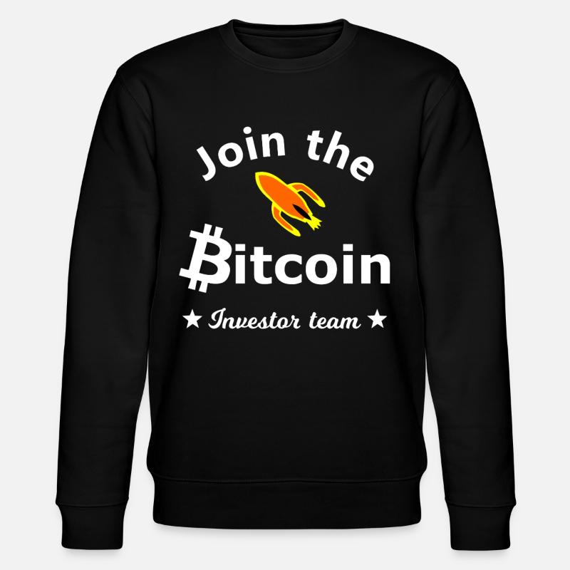 Bitcoin Investor Team - Stanley/Stella CHANGER Unisex Organic Sweatshirt - black