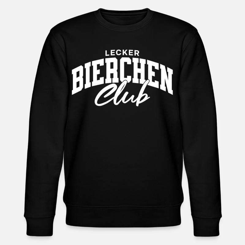 Lecker Bierchen Club - Stanley/Stella Unisex Bio-Sweatshirt CHANGER - Schwarz
