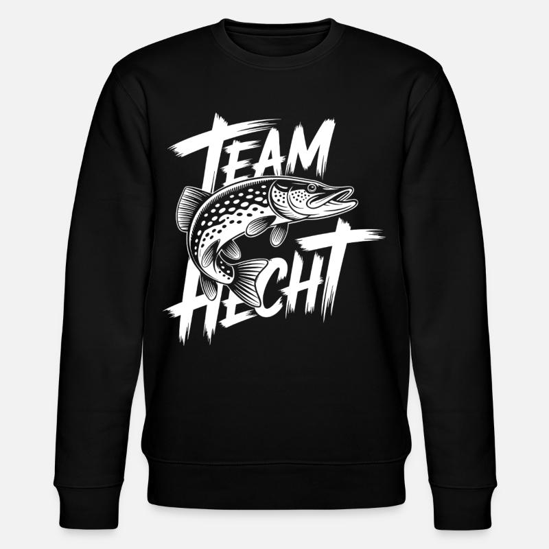 Predatory Pike - Stanley/Stella CHANGER Unisex Organic Sweatshirt - black