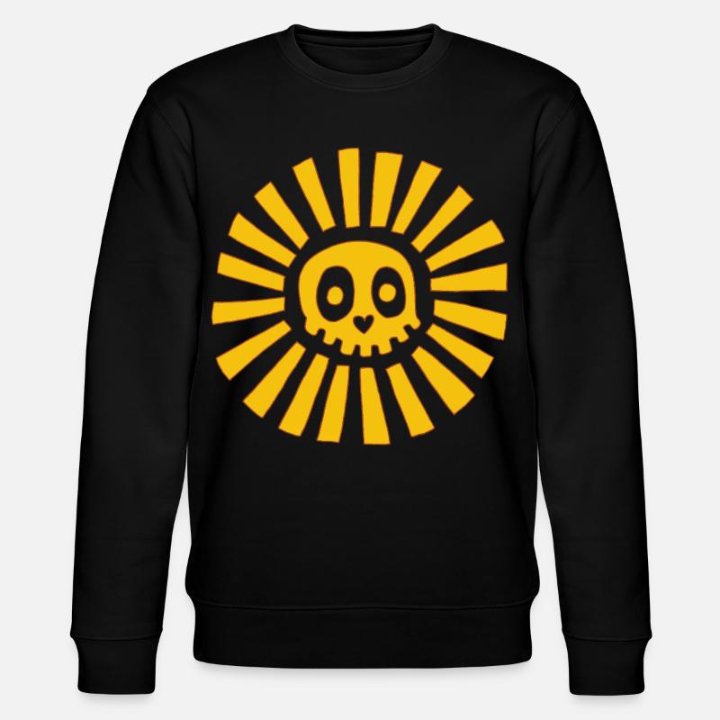 Crâne ensoleillé  - Sweat bio CHANGER Stanley/Stella Unisexe - noir