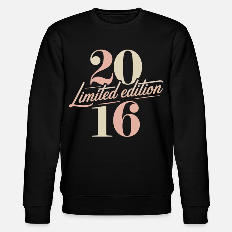 Anniversaire édition limitée 2016 - Sweat bio CHANGER Stanley/Stella Unisexe - noir