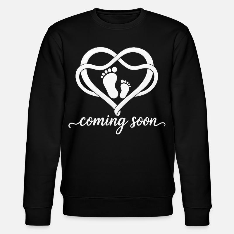 bébé bientôt en 2026 - Sweat bio CHANGER Stanley/Stella Unisexe - noir