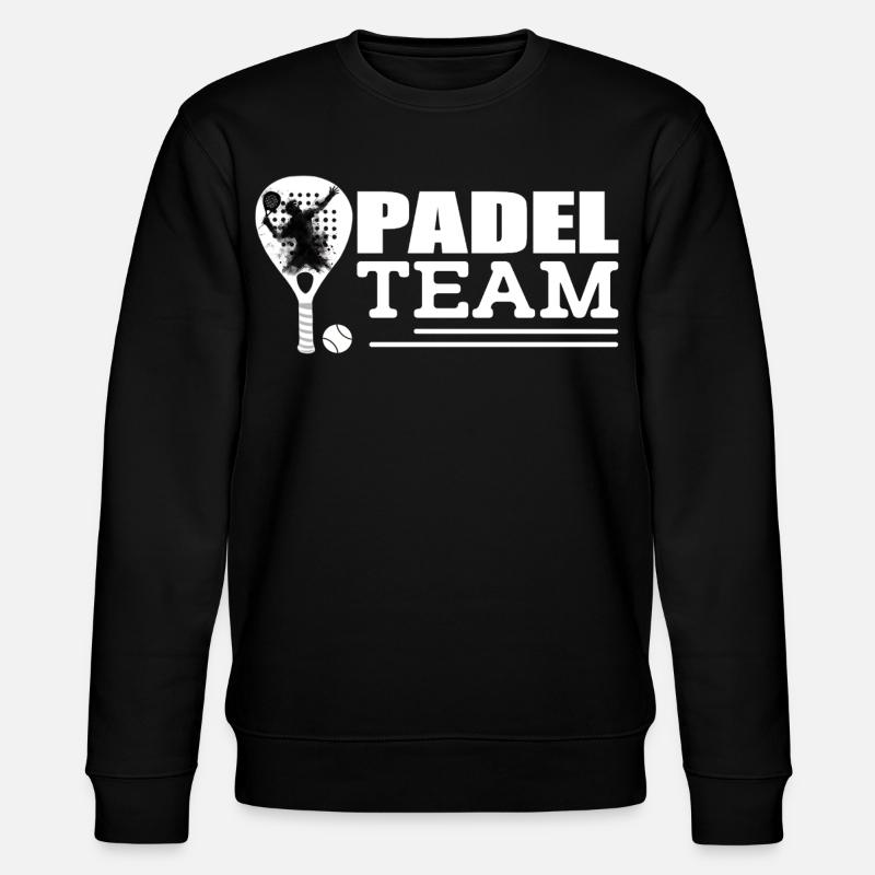 Padel - Sweat bio CHANGER Stanley/Stella Unisexe - noir