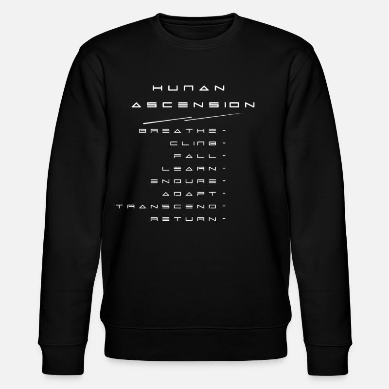 Human ascension - Sweat bio CHANGER Stanley/Stella Unisexe - noir