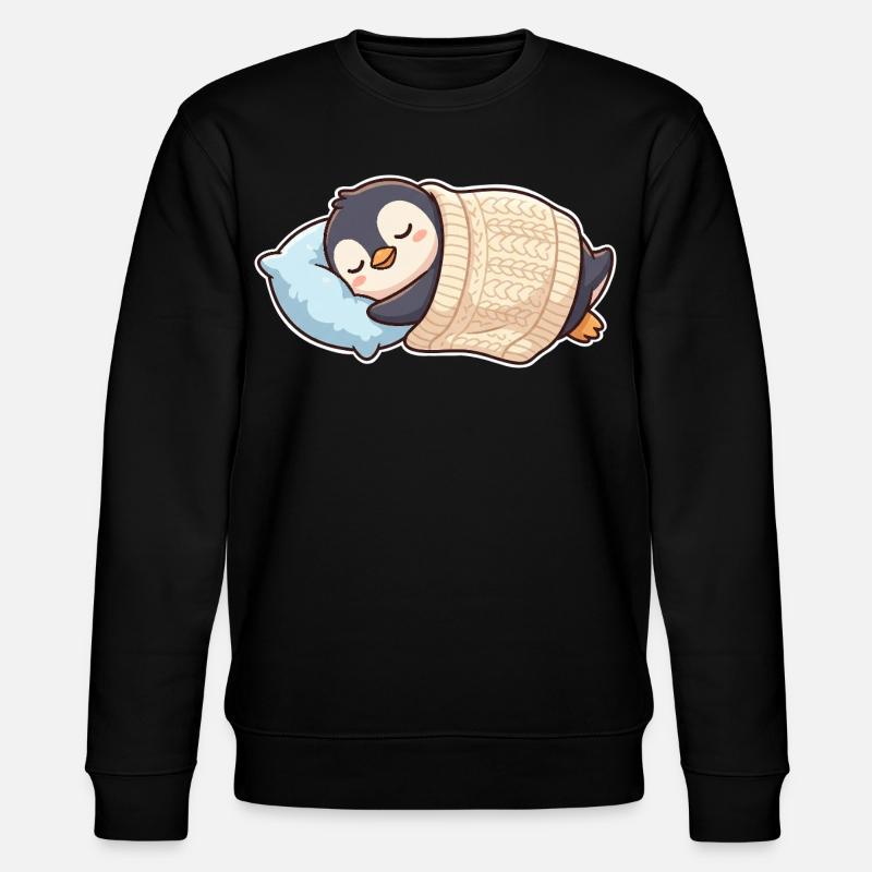 Penguin dort - Sweat bio CHANGER Stanley/Stella Unisexe - noir