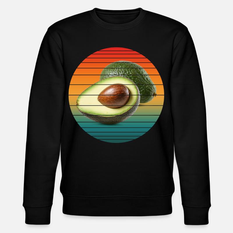 Fruit de l’avocat - Sweat bio CHANGER Stanley/Stella Unisexe - noir