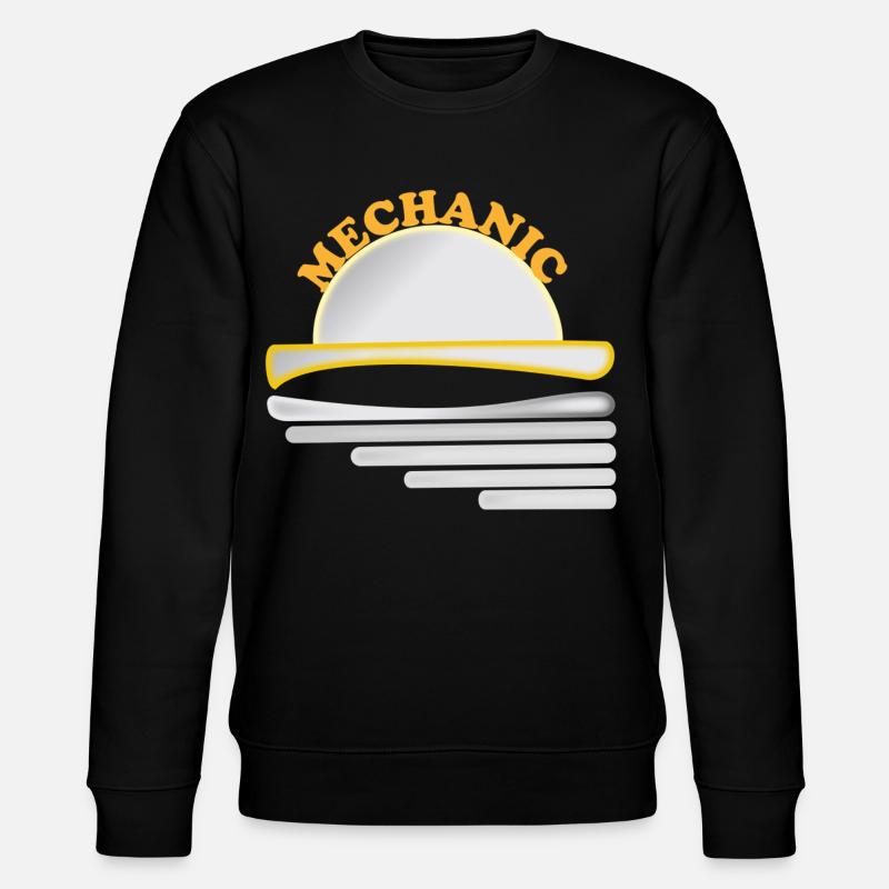 Mechanic Graphics - Stanley/Stella CHANGER Unisex Organic Sweatshirt - black