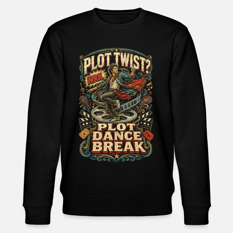 Bollywood Plot Dance Break - Stanley/Stella Unisex Bio-Sweatshirt CHANGER  - Schwarz
