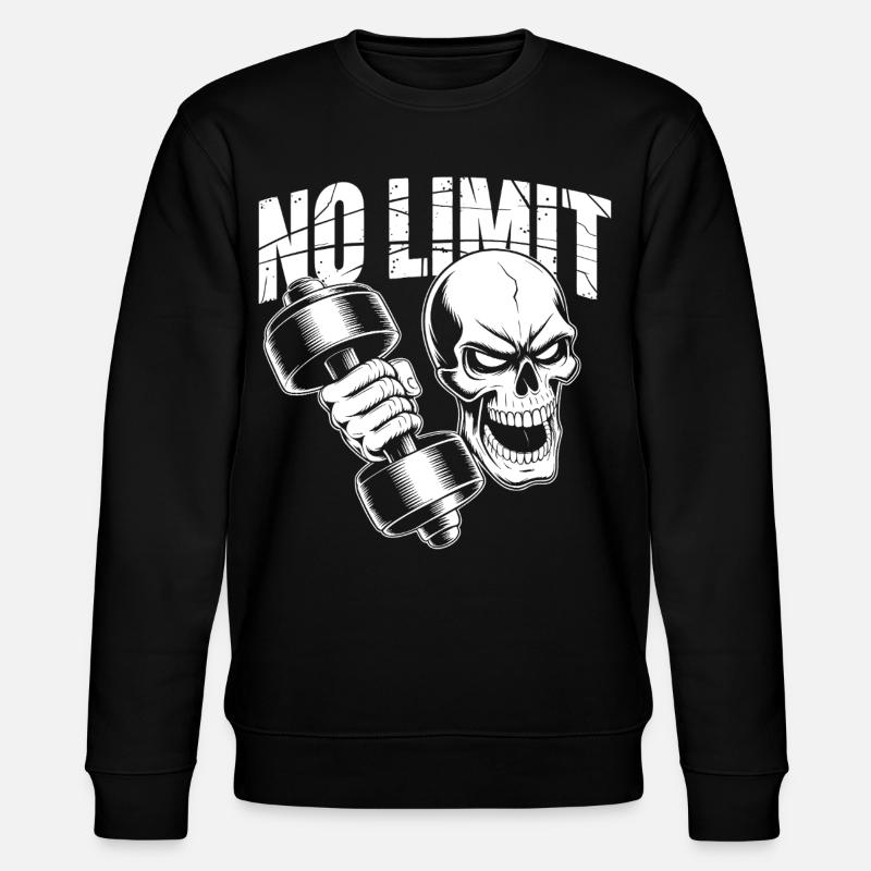 No Limit Gym - Sweat bio CHANGER Stanley/Stella Unisexe - noir