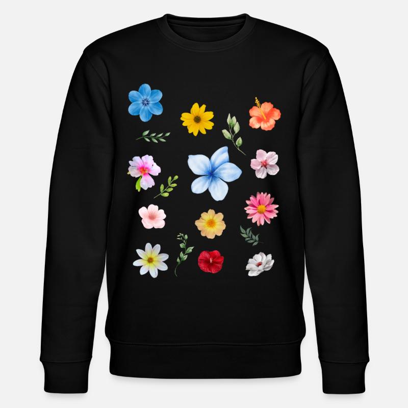 Spring is Coming - Stanley/Stella CHANGER Unisex Organic Sweatshirt - black