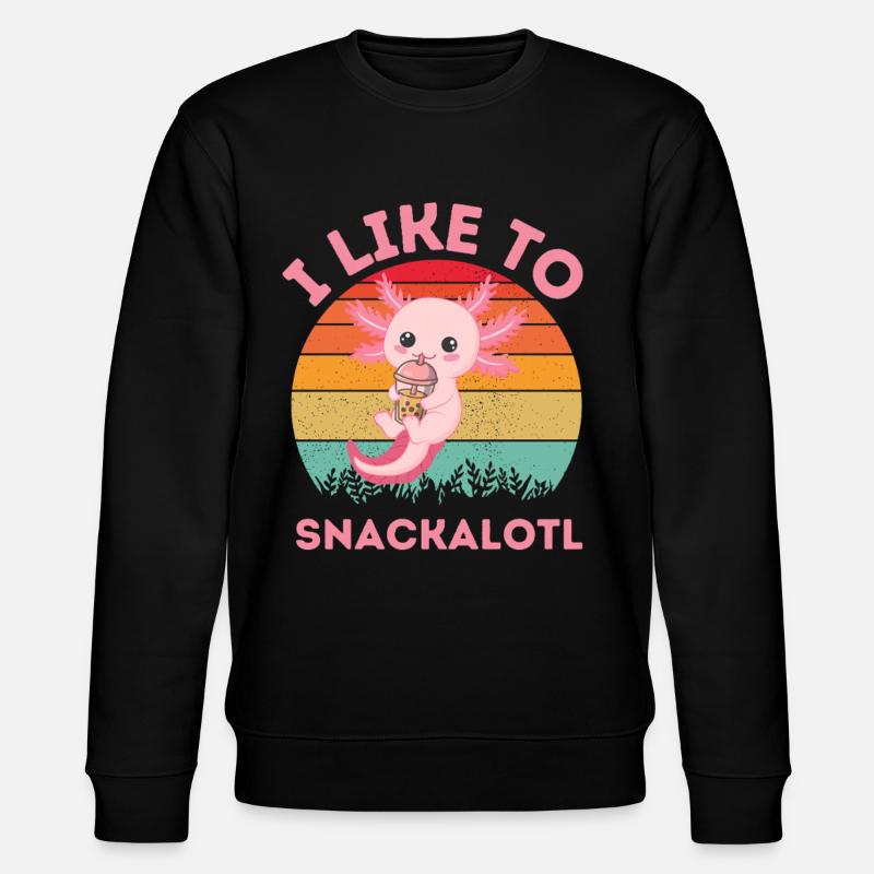 Snackalot Kawaii Bubble Tea - Sweat bio CHANGER Stanley/Stella Unisexe - noir