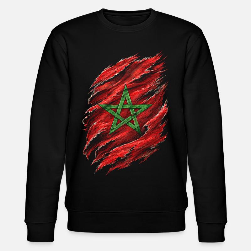 Moroccan Moroccan Moroccan - Stanley/Stella CHANGER Unisex Organic Sweatshirt - black
