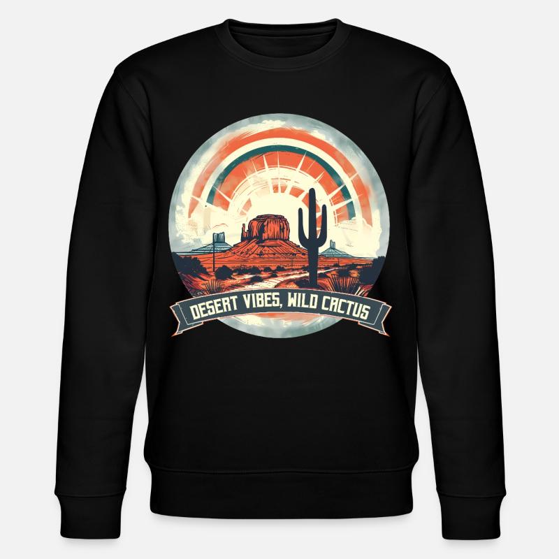 Atmossphères du désert - Sweat bio CHANGER Stanley/Stella Unisexe - noir