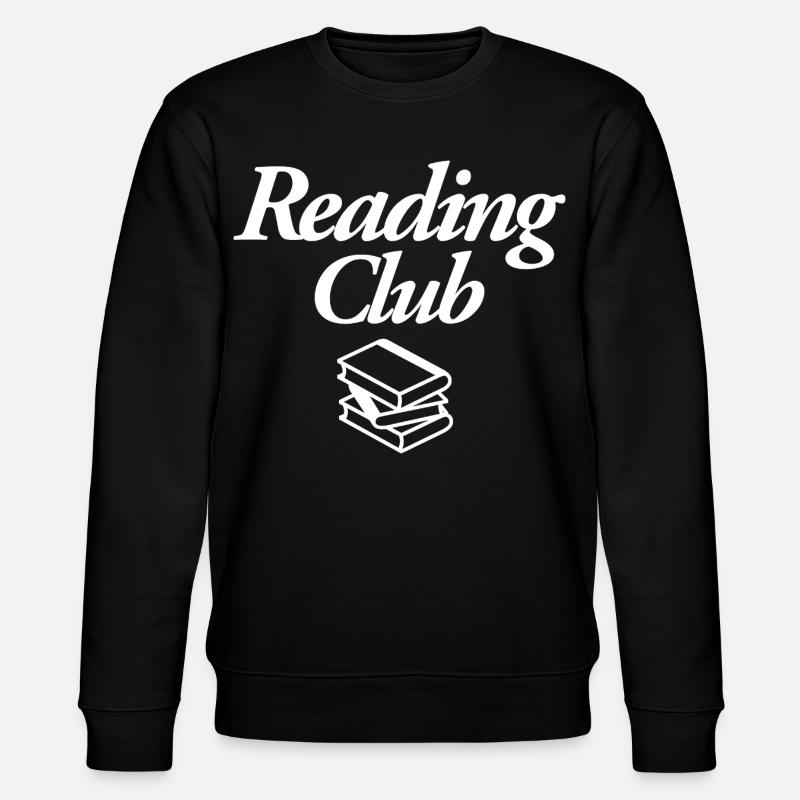 Reading Club - Stanley/Stella Unisex Bio-Sweatshirt CHANGER  - Schwarz