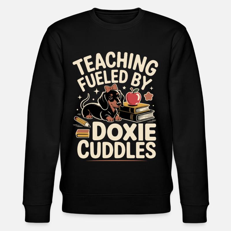 Enseignant teckel - Sweat bio CHANGER Stanley/Stella Unisexe - noir