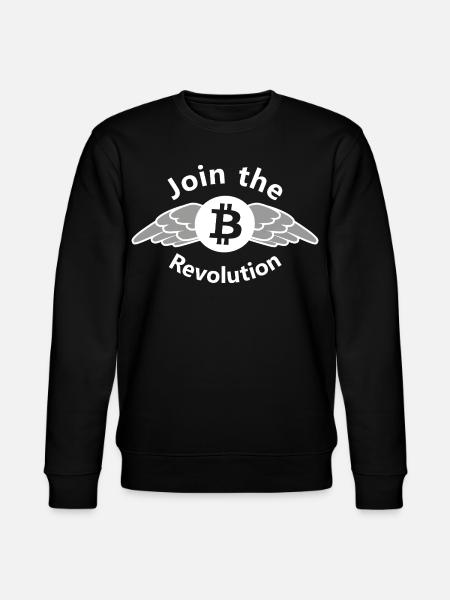 BitWings Revolution - Stanley/Stella CHANGER Unisex Organic Sweatshirt - black