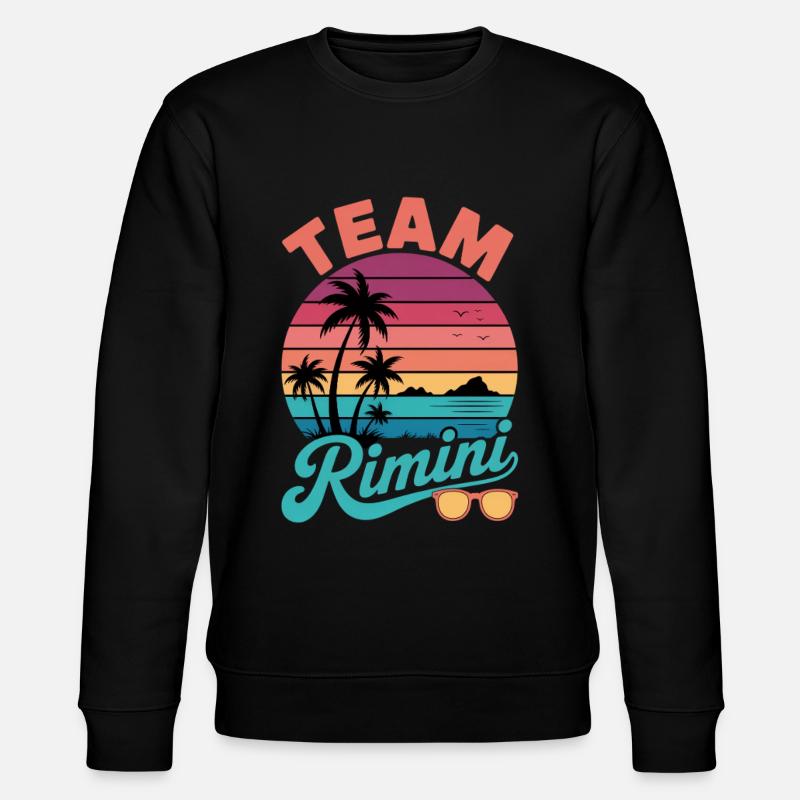 Équipe Rimini Sunset - Sweat bio CHANGER Stanley/Stella Unisexe - noir