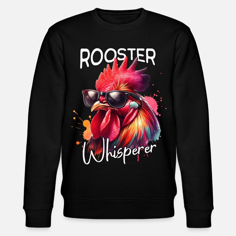Le Murmureur de Coq - Sweat bio CHANGER Stanley/Stella Unisexe - noir