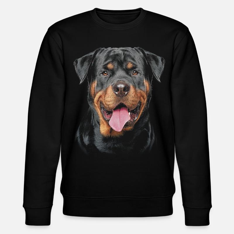 Rottweiler Chien - Sweat bio CHANGER Stanley/Stella Unisexe - noir