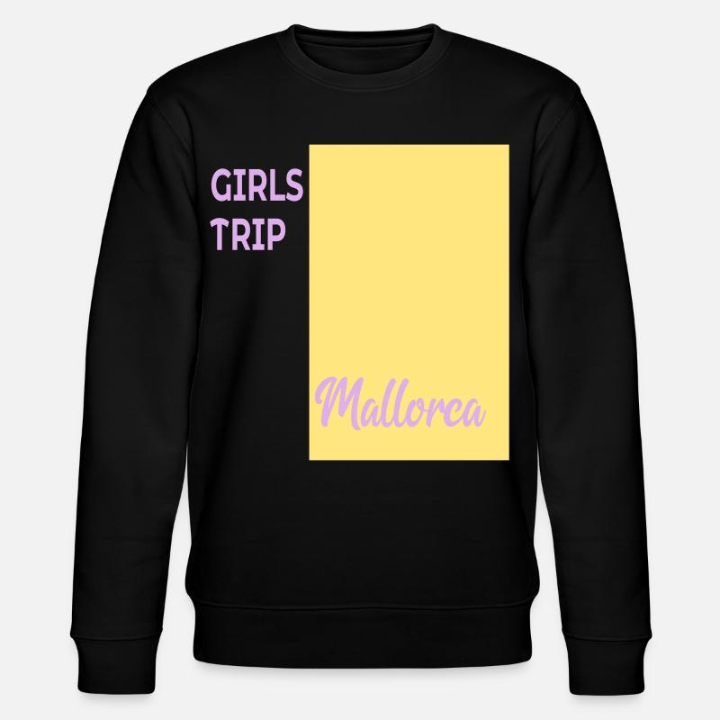 Mädchen Mallorca - Stanley/Stella Unisex Bio-Sweatshirt CHANGER - Schwarz