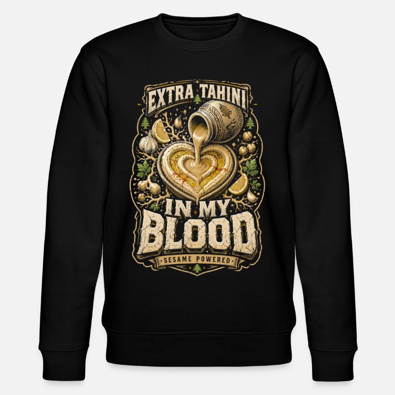 Liban Libanais Extra Tahini - Sweat bio CHANGER Stanley/Stella Unisexe - noir