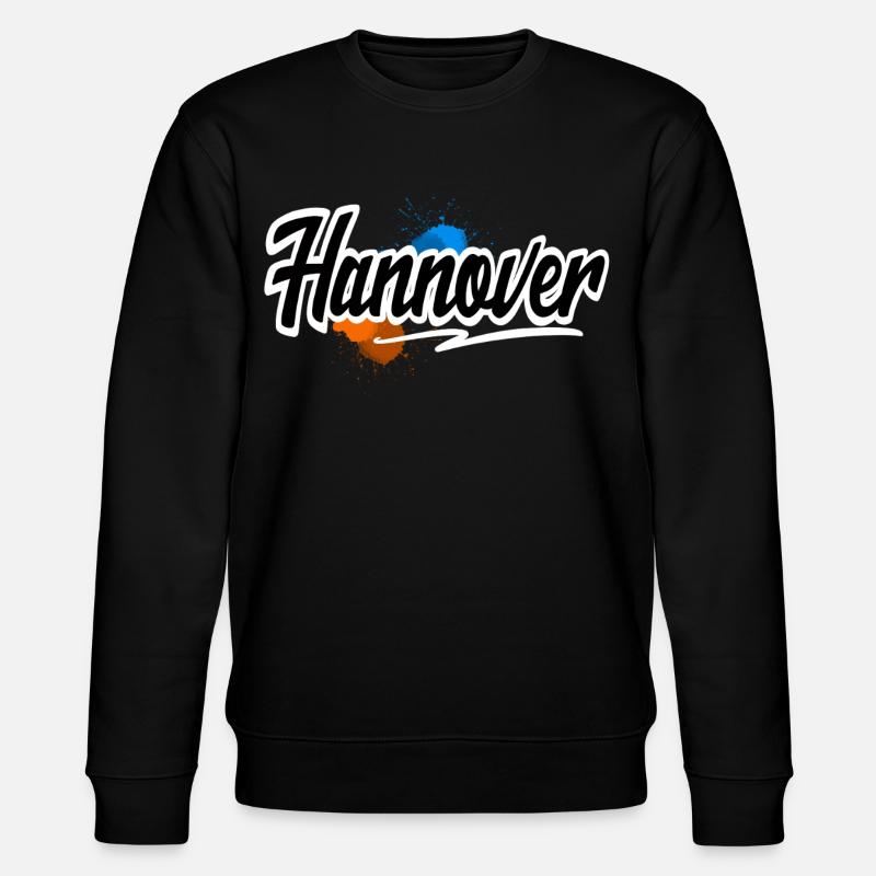 Hannover - Stanley/Stella Unisex Bio-Sweatshirt CHANGER - Schwarz