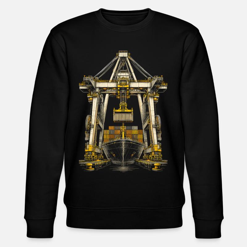 docker - Stanley/Stella CHANGER Unisex Organic Sweatshirt - black