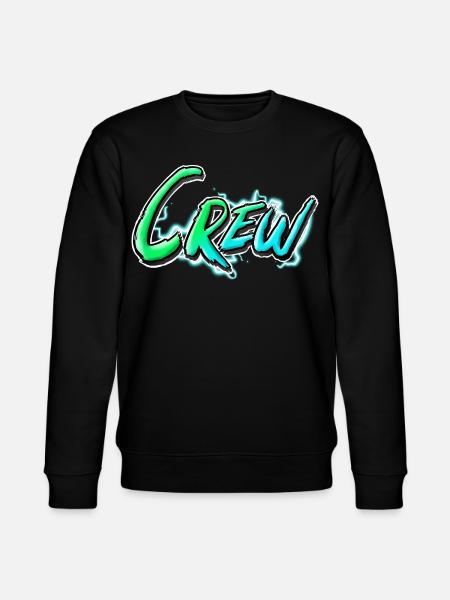 crew - Stanley/Stella CHANGER Unisex Organic Sweatshirt - black