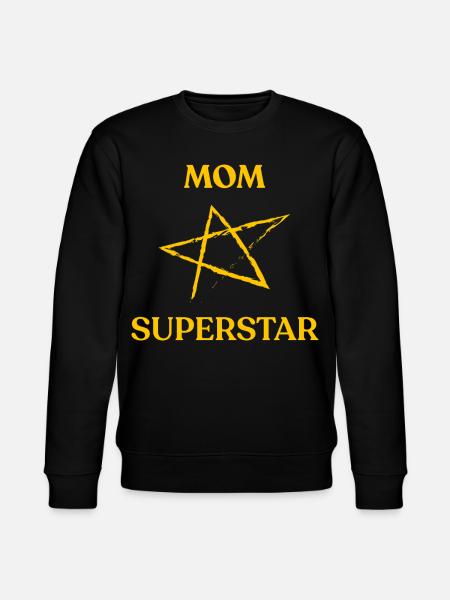 Maman SUPERSTAR - Sweat bio CHANGER Stanley/Stella Unisexe - noir