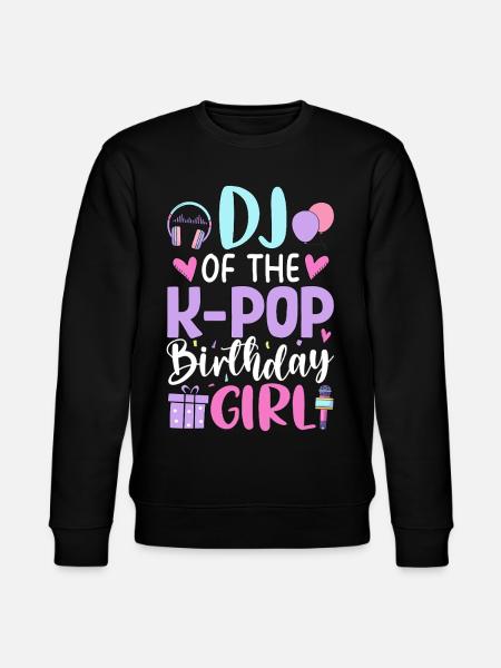 DJ de la fille d’anniversaire K-Pop - Sweat bio CHANGER Stanley/Stella Unisexe - noir