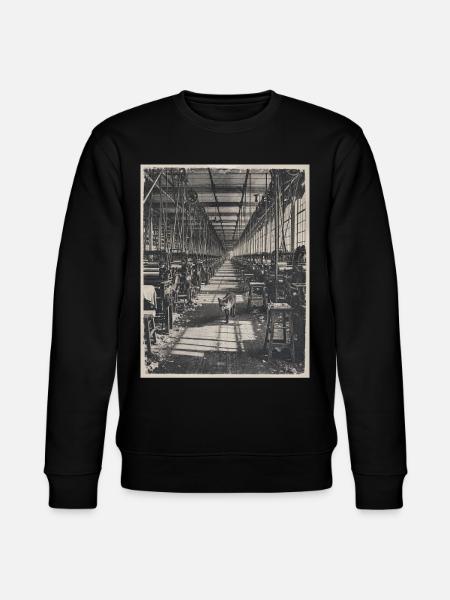 Lost Places Fox Retro Industria Crimini Animali - Felpa ecologica unisex CHANGER di Stanley/Stella - nero