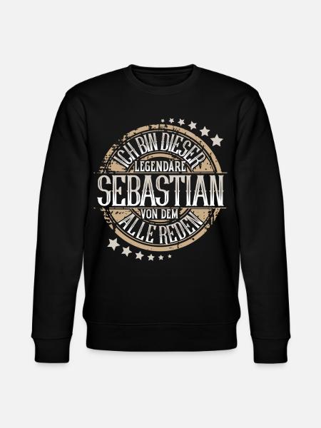 Sebastian - Stanley/Stella Unisex Bio-Sweatshirt CHANGER - Schwarz
